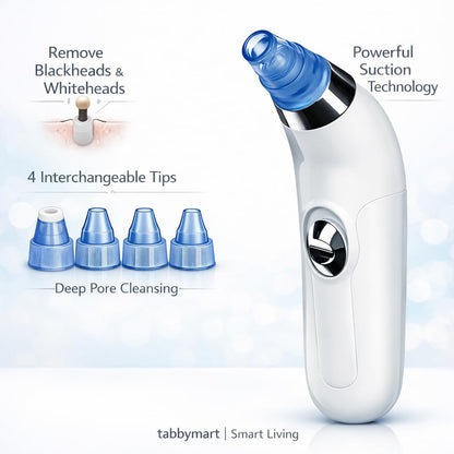 Blackhead Remover Vacuum with 4 Suction Heads & 2 Speed Modes - DropSells
