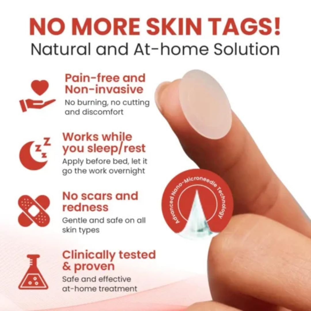 Derma Smooth Skin Tag Removal Patches - 36 Patches - DropSells