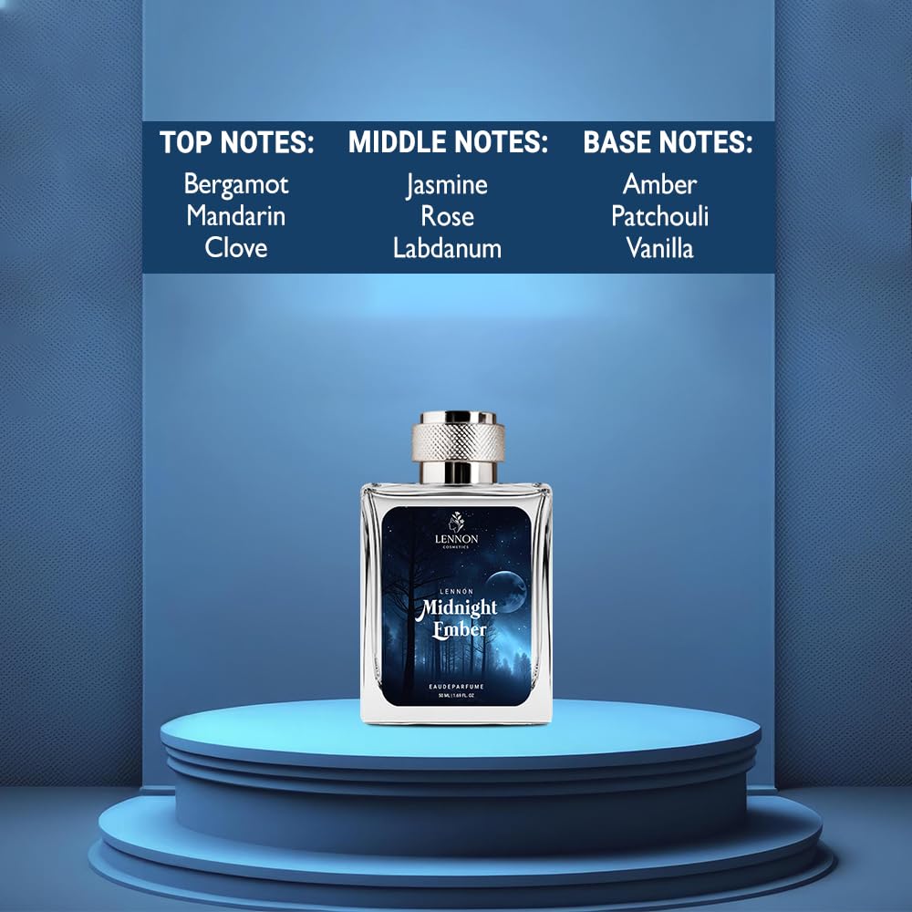 MIDNIGHT EMBER & WILD BLUSH Eau De Parfum Gift Set for Men & Women - DropSells
