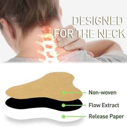 Natural Cervical Patch Relaxing Pain Plaster Sticker Self Adhesive (Pack of 2 ) - DropSells