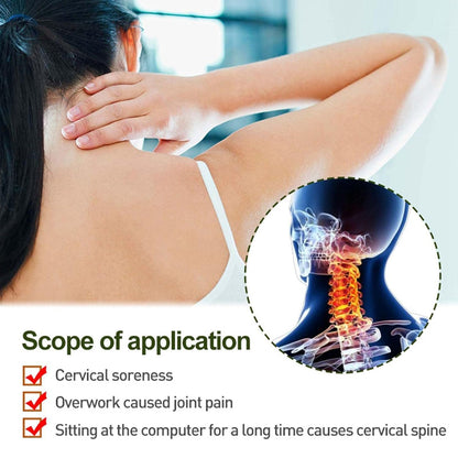 Natural Cervical Patch Relaxing Pain Plaster Sticker Self Adhesive (Pack of 2 ) - DropSells
