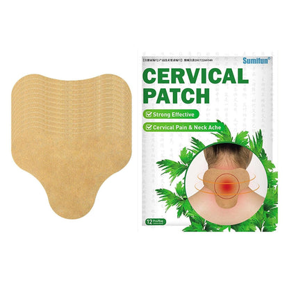 Natural Cervical Patch Relaxing Pain Plaster Sticker Self Adhesive (Pack of 2 ) - DropSells