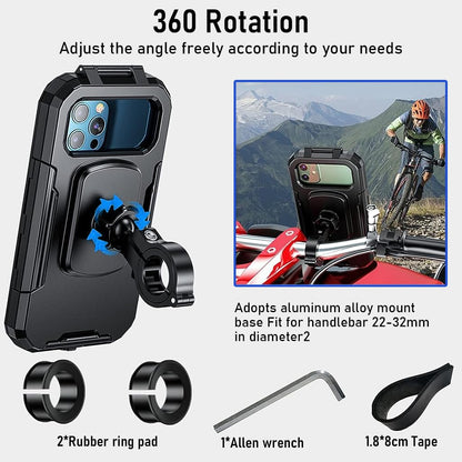 Phone Holder for Bike Outdoor Waterproof Phone Mount 360° Rotation - DropSells