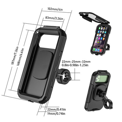 Phone Holder for Bike Outdoor Waterproof Phone Mount 360° Rotation - DropSells