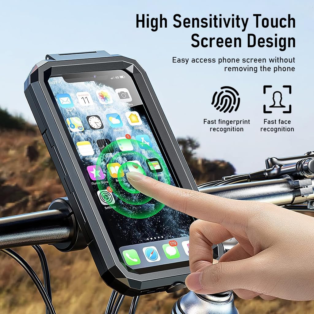Phone Holder for Bike Outdoor Waterproof Phone Mount 360° Rotation - DropSells