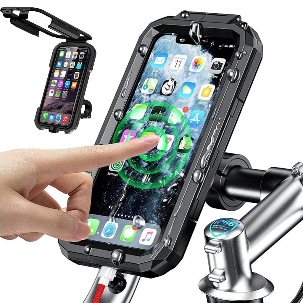 Phone Holder for Bike Outdoor Waterproof Phone Mount 360° Rotation - DropSells