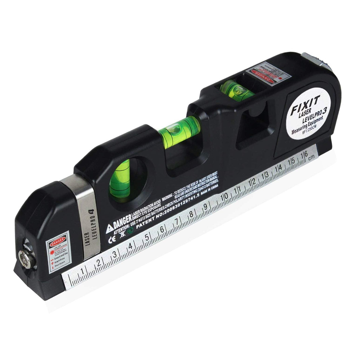 Spirit Level, Multipurpose Laser Measure Tool, Spirit Level Standard Metric Ruler Laser Measuring Tape - DropSells